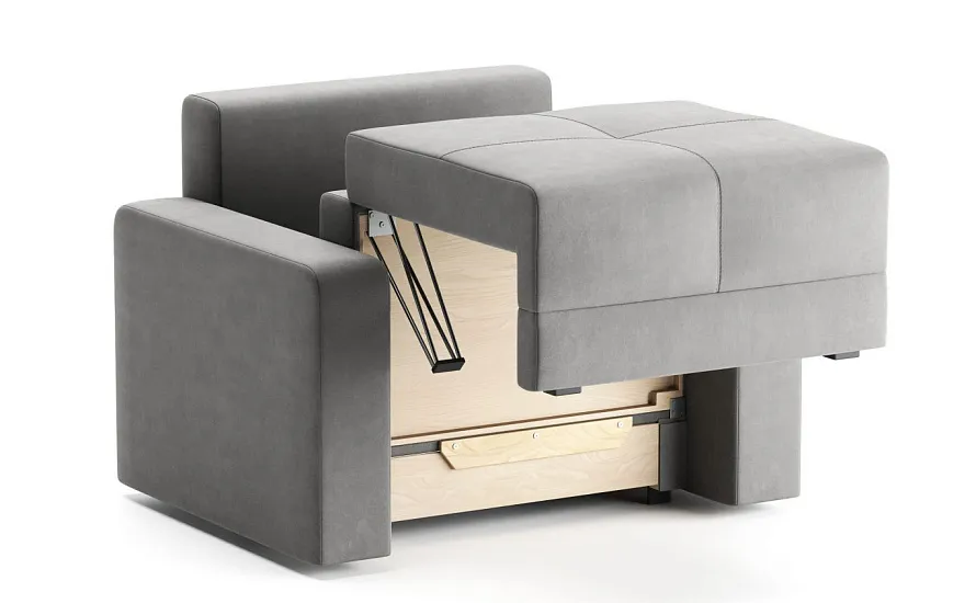 Кресло-кровать Баден Leonardo 14 серый - 6 Кресло-кровать Баден Leonardo 14 серый - 6